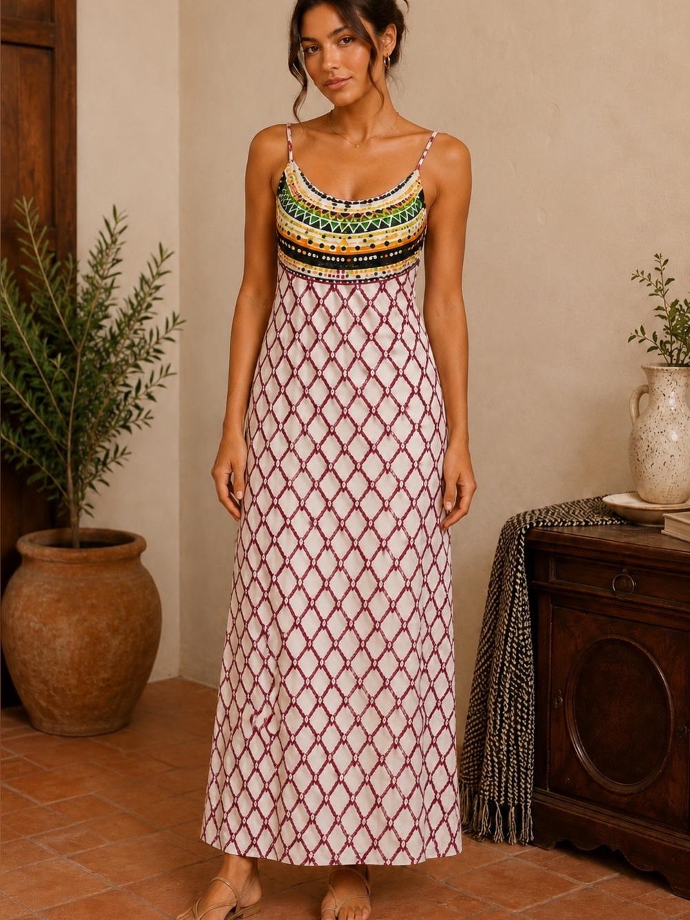 Trina Turk Kon Tiki maxi dress